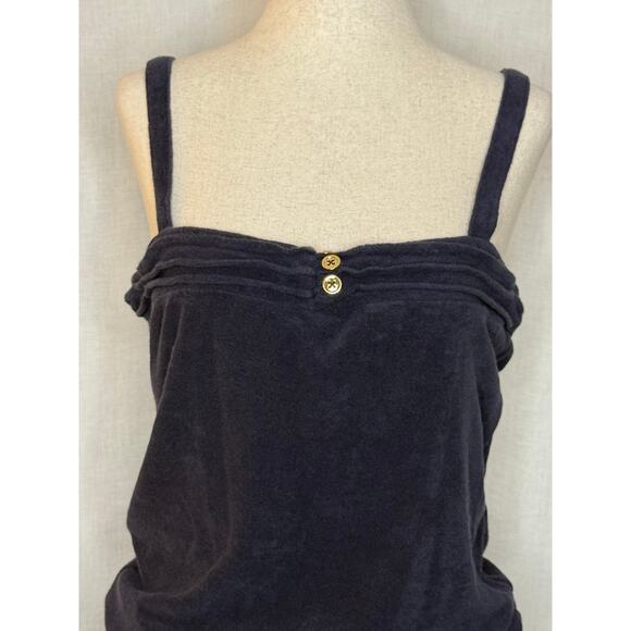 Juicy Couture Navy Terry Spaghetti Strap jumpsuit
Size Medium - Picture 4 of 8